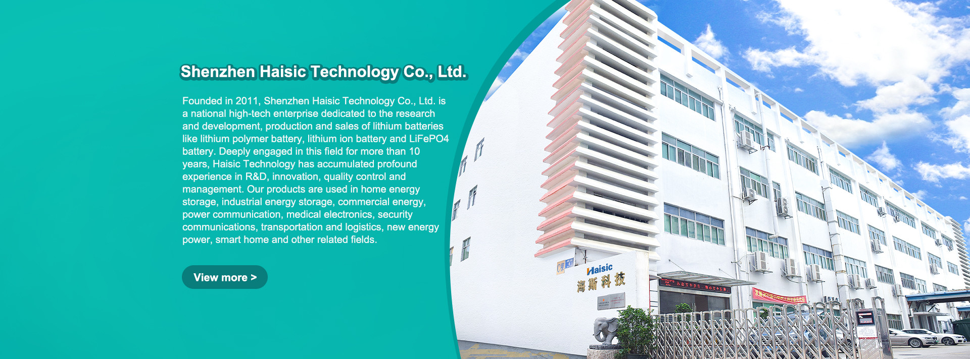 QUALITÉ Stockage de l'énergie résidentiel Usine