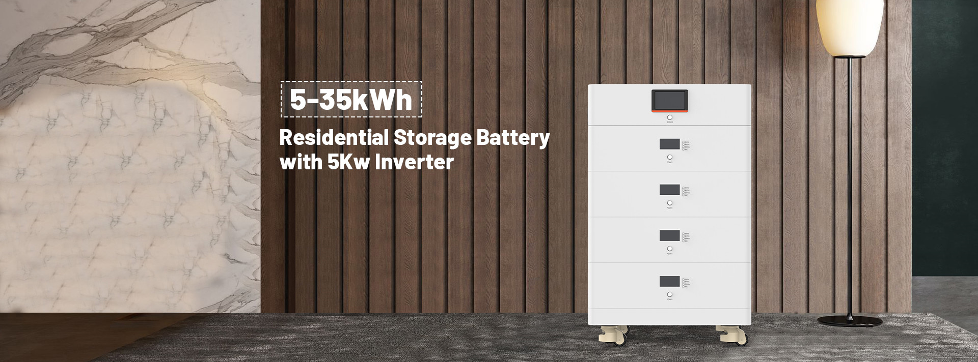 QUALITÉ Stockage de l'énergie résidentiel Usine
