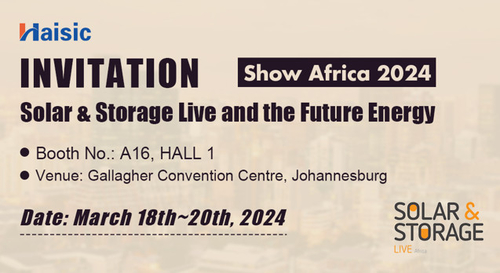 Latest company news about Exposition de l'usine en 2024: Solar & Storage Live et le Future Energy Show en Afrique