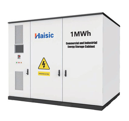 quality Système de batterie de stockage solaire hybride de 200 kW/1MWH factory